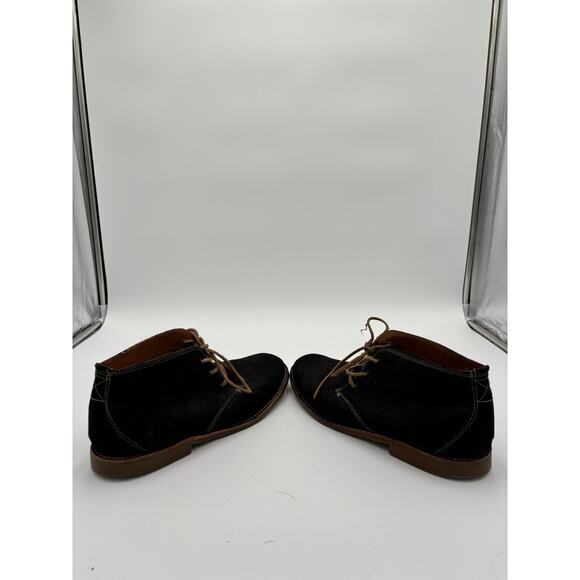 Aldo Boots Sz 44 M‎ Blue Almond Toe Chukka Leather Men - Picture 4 of 7